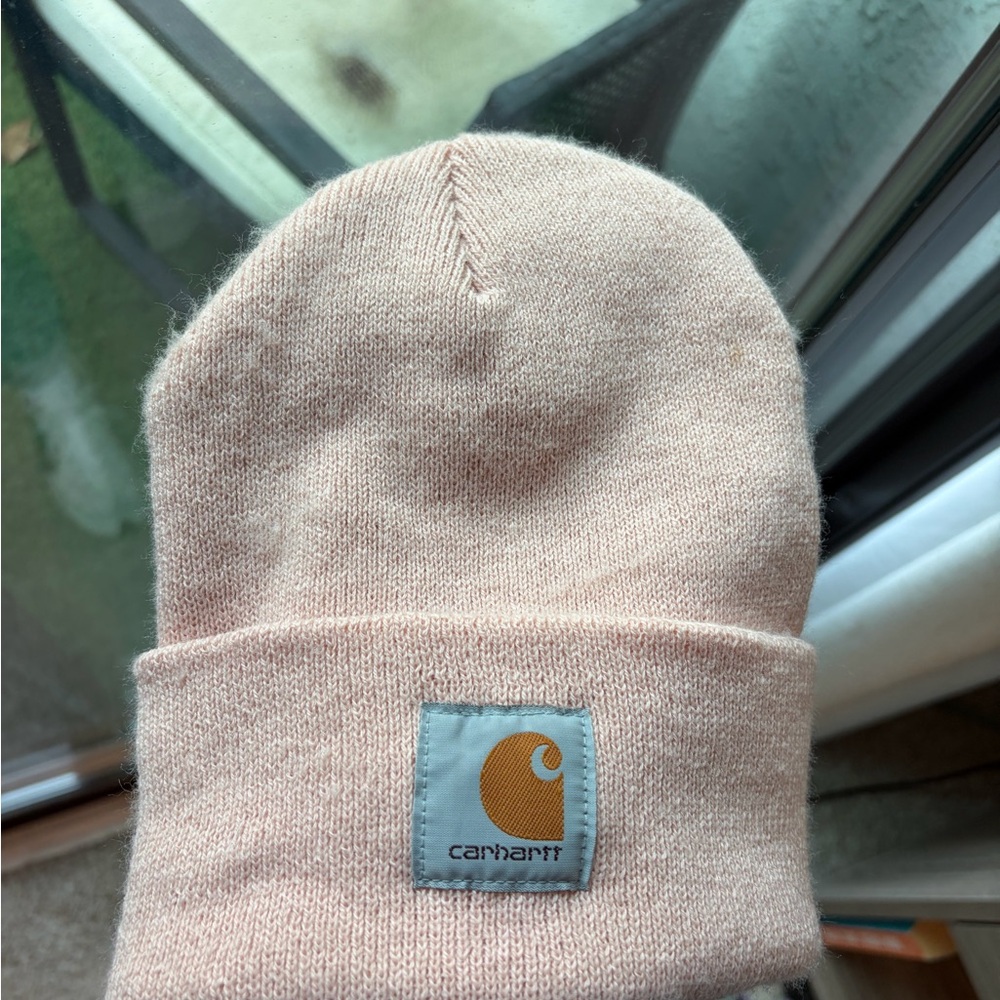 Carhartt Women Light Pink Beanie